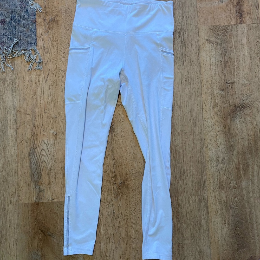 White leggings